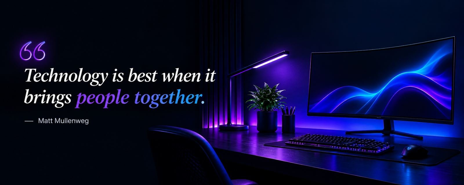 Technology is best when it brings people together. &ndash; Matt Mullenweg